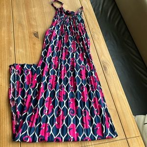 Escapada Seahorse Maxi Dress